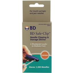 [MKO-0111] CORTADOR DE AGUJAS DE INSULINA Y ALMACENAMIENTO Safe-Clip™ - BD